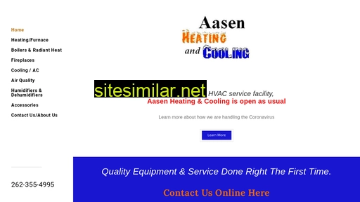 aasenheating.com alternative sites