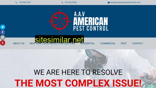 aavamericanpestcontrol.com alternative sites