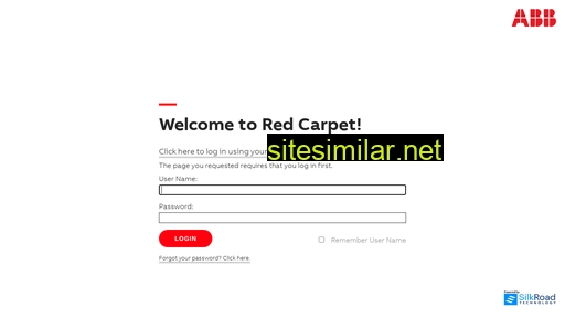 abb-redcarpet.silkroad.com alternative sites