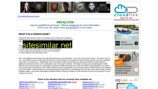 abciq.com alternative sites