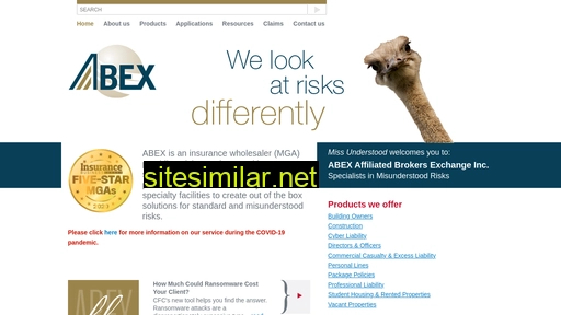 abexinsurance.com alternative sites