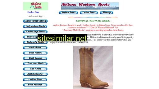 abilene-boots.com alternative sites