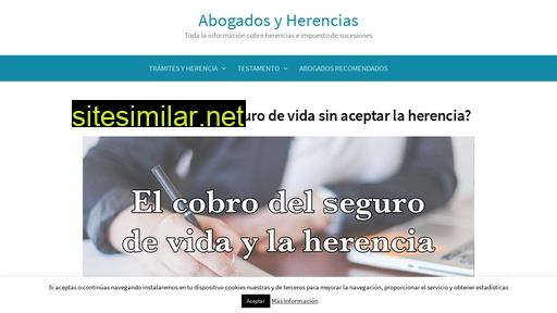 abogadosyherencias.com alternative sites