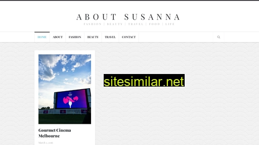 aboutsusanna.com alternative sites