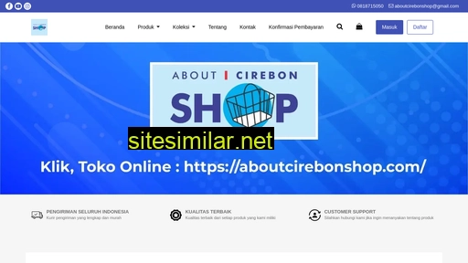 aboutcirebonshop.com alternative sites
