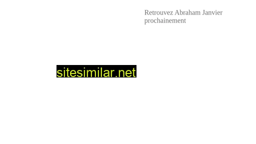 abrahamjanvier.com alternative sites