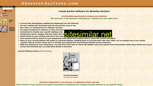 Absenteeauctions similar sites