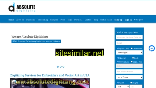 absolutedigitizing.com alternative sites