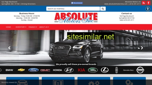 absolutemotorsma.com alternative sites