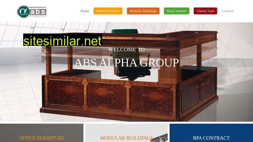 Abs-alpha-group similar sites