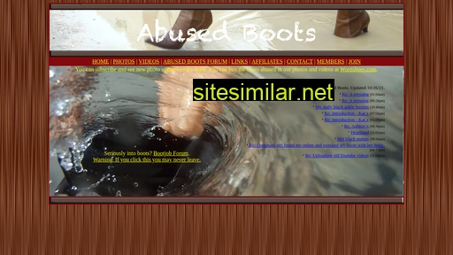 abusedboots.com alternative sites