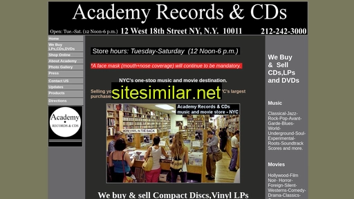 Academy-records similar sites