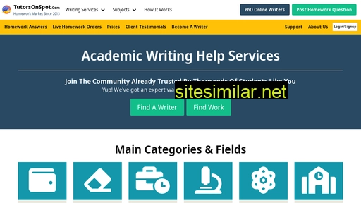 academicwritinghelpservices.com alternative sites