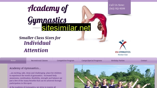 academyofgymnasticsboca.com alternative sites