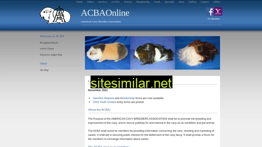 Acbaonline similar sites