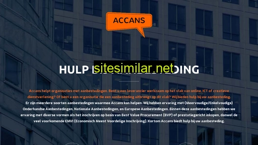 accans.com alternative sites