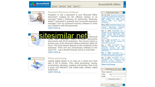 Accentsoft similar sites