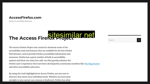 accessfirefox.com alternative sites