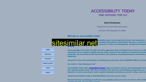 Accessibility-today similar sites