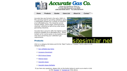 accurategasco.com alternative sites