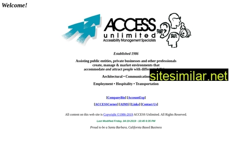 accessunltd.com alternative sites