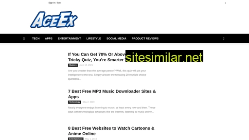 aceex.com alternative sites