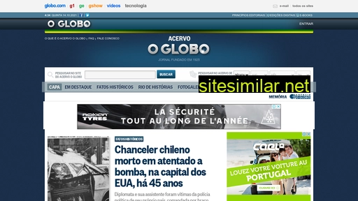 acervo.oglobo.globo.com alternative sites