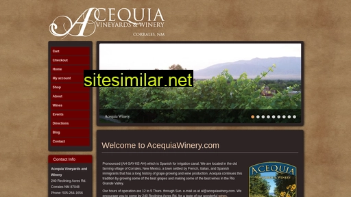 acequiawinery.com alternative sites