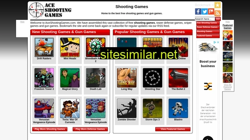Aceshootinggames similar sites