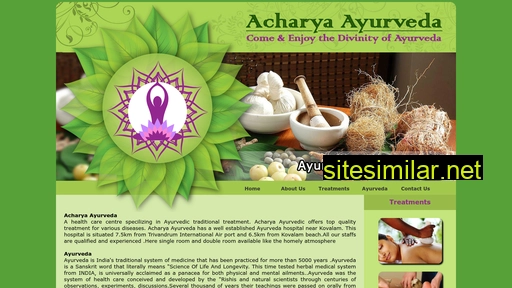 acharyaayurveda.com alternative sites