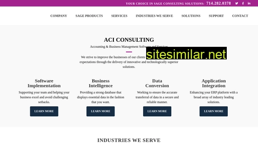 aciconsulting.com alternative sites