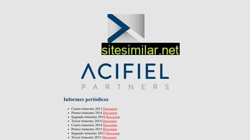 acifielpartners.com alternative sites