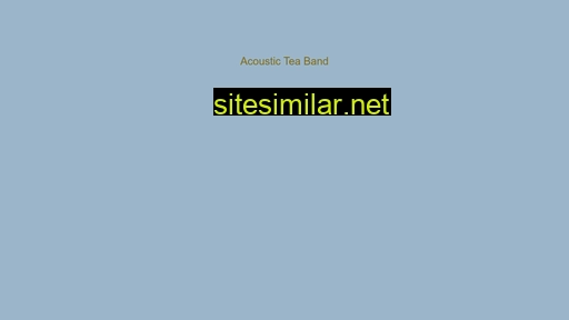 acousticteaband.com alternative sites