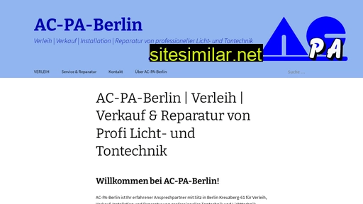 ac-pa-berlin.com alternative sites