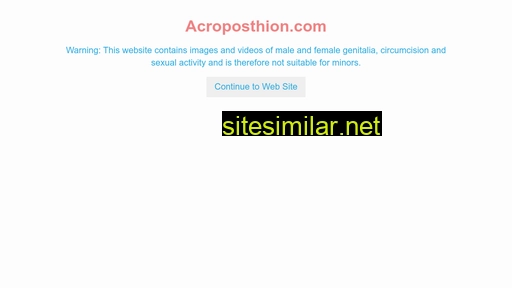 acroposthion.com alternative sites