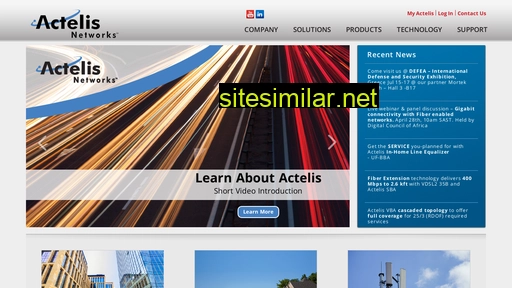 actelis.com alternative sites