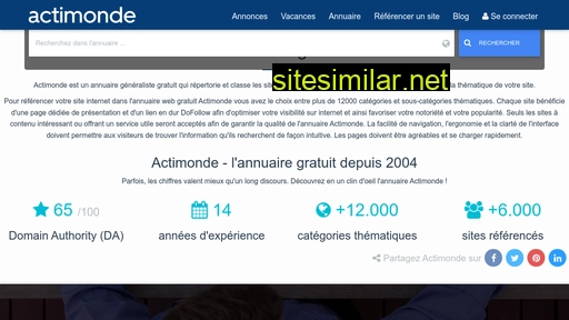 actimonde.com alternative sites