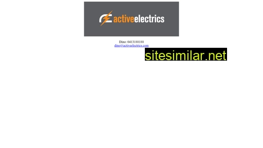 Activeelectrics similar sites