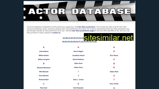 actordatabase.com alternative sites