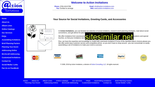 action-invitations.com alternative sites