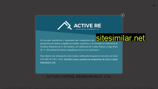 Activecapitalreinsurance similar sites