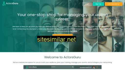 actorsguru.com alternative sites