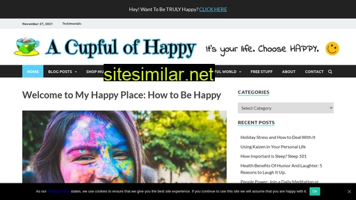 acupfulofhappy.com alternative sites