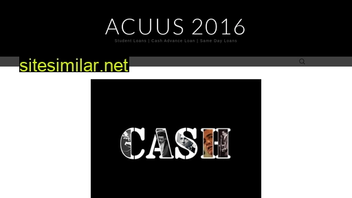 Acuus2016 similar sites