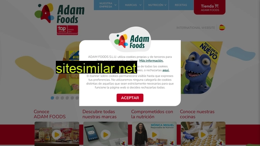 adamfoods.com alternative sites