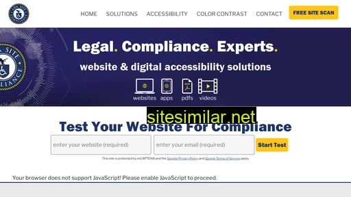 adasitecompliance.com alternative sites