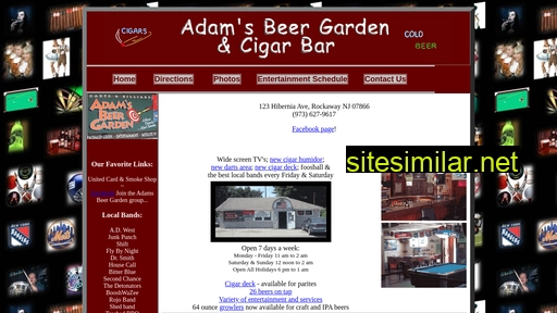 adamsbeergarden.com alternative sites