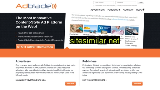 adblade.com alternative sites