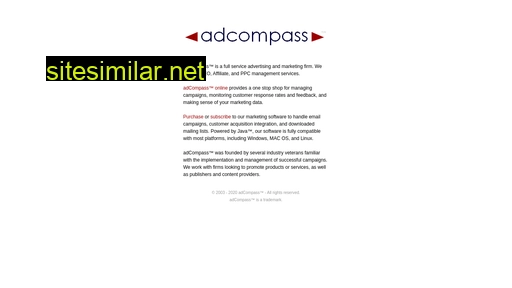 adcompass.com alternative sites