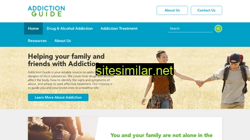 addictionguide.com alternative sites